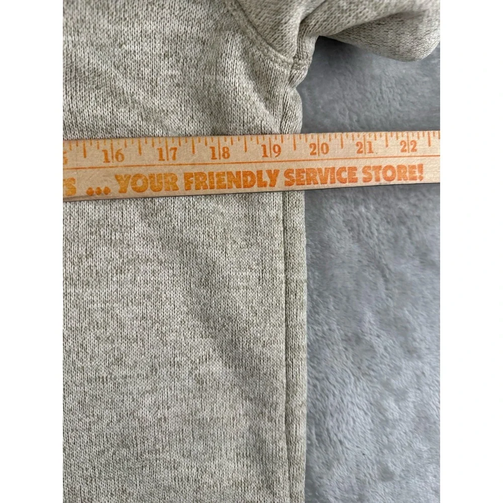 Weatherproof Vintage Men's S Sherpa Lined Quarter Zip Sweater Pullover Gray NWT